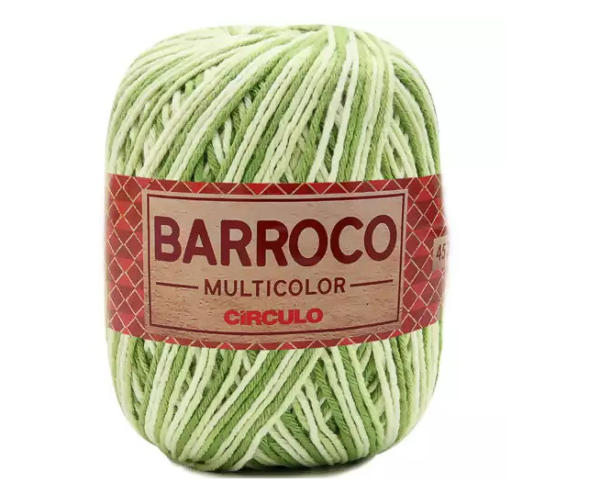 BARBANTE BARROCO MULTICOLOR PREMIUM 6 400G