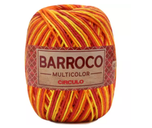 BARBANTE BARROCO MULTICOLOR PREMIUM 6 400G