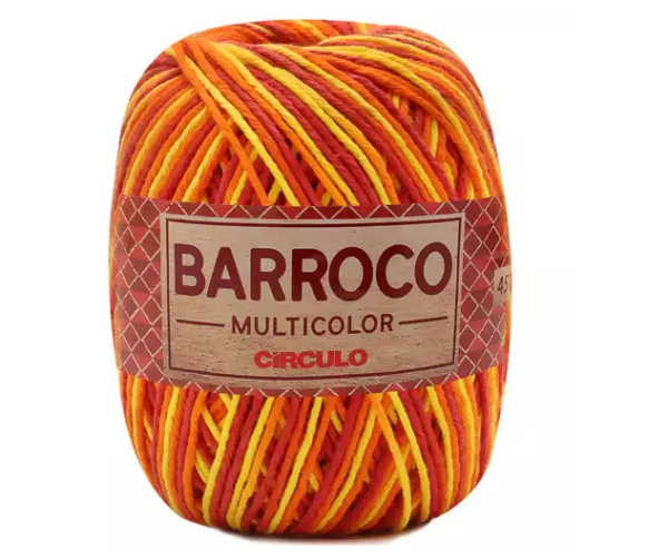 BARBANTE BARROCO MULTICOLOR PREMIUM 6 400G