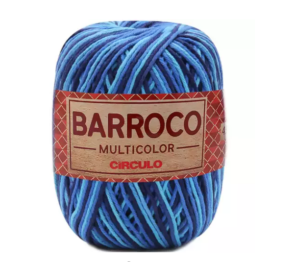 BARBANTE BARROCO MULTICOLOR PREMIUM 6 400G