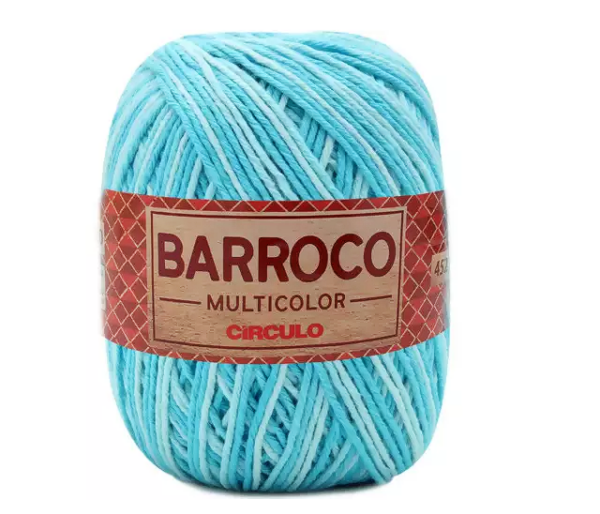 BARBANTE BARROCO MULTICOLOR PREMIUM 6 400G