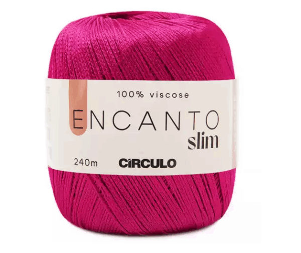 LINHA ENCANTO SLIM VISCOSE CIRCULO 100G