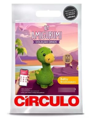 KIT AMIGURUMI DINOS CIRCULO