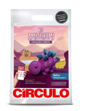 KIT AMIGURUMI DINOS CIRCULO