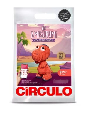 KIT AMIGURUMI DINOS CIRCULO