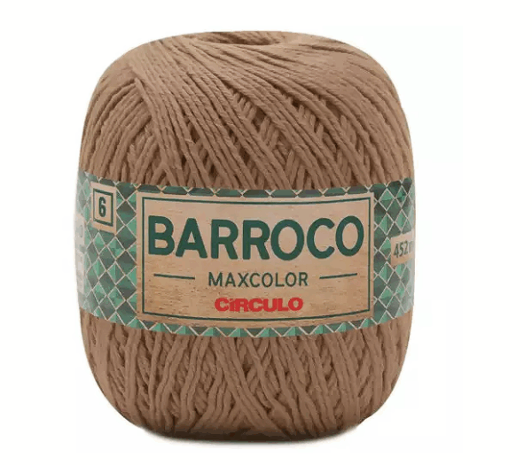 BARBANTE BARROCO MAXCOLOR N6 CIRCULO 400G