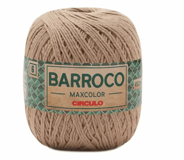 BARBANTE BARROCO MAXCOLOR N6 CIRCULO 400G
