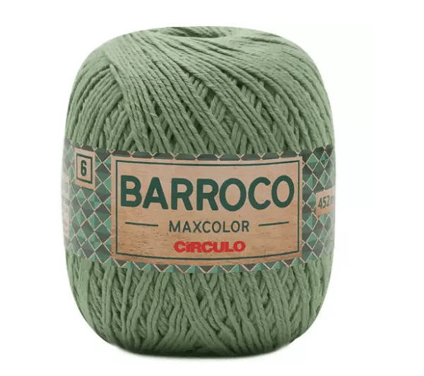 BARBANTE BARROCO MAXCOLOR N6 CIRCULO 400G