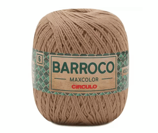 BARBANTE BARROCO MAXCOLOR N6 CIRCULO 400G