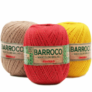 BARBANTE MAXCOLOR BRILHO 200G CIRCULO 6 FIOS