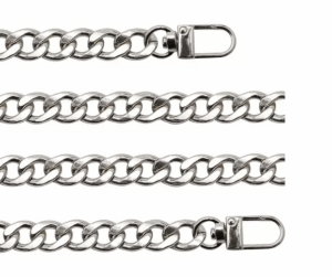 ALÇA DE METAL CORRENTE GROSSA CIRCULO