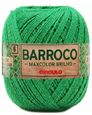 BARBANTE MAXCOLOR BRILHO 200G CIRCULO 6 FIOS