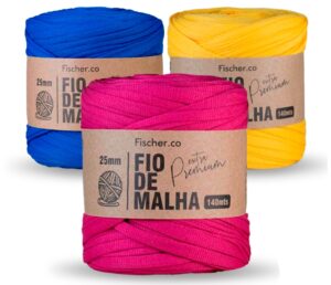 FIO DE MALHA PREMIUM 25MM FISCHER.CO 140M