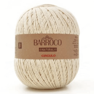 BARBANTE 8 NATURAL BARROCO CIRCULO 700G