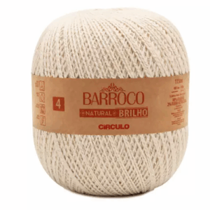 BARROCO NATURAL C/BRILHO CIRCULO 700G