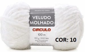 KIT 3 FIO VELUDO MOLHADO CIRCULO