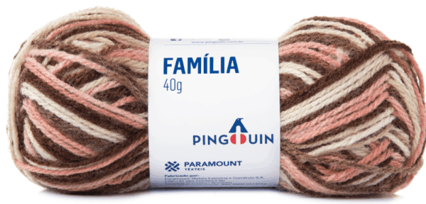 KIT COM 10 UNIDADES (COR ÚNICA) - FIO FAMILIA 40G