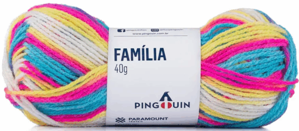 KIT COM 10 UNIDADES (COR ÚNICA) - FIO FAMILIA 40G