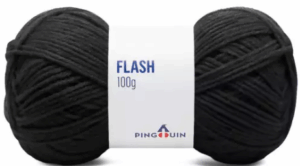 KIT COM 4 PEÇAS - FIO FLASH 100G - PINGOUIN