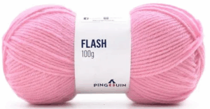 KIT COM 4 PEÇAS - FIO FLASH 100G - PINGOUIN