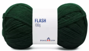 KIT COM 4 PEÇAS - FIO FLASH 100G - PINGOUIN