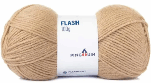 KIT COM 4 PEÇAS - FIO FLASH 100G - PINGOUIN