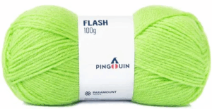 KIT COM 4 PEÇAS - FIO FLASH 100G - PINGOUIN