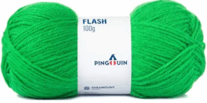 KIT COM 4 PEÇAS - FIO FLASH 100G - PINGOUIN