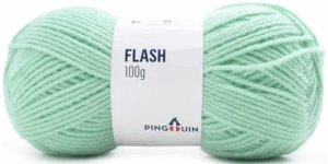 KIT COM 4 PEÇAS - FIO FLASH 100G - PINGOUIN