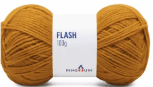 KIT COM 4 PEÇAS - FIO FLASH 100G - PINGOUIN