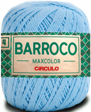 KIT COM 4 BARROCO 4 FIOS - MAXCOLOR 200G - CIRCULO (COR ÚNICA)