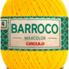 KIT COM 4 BARROCO 4 FIOS - MAXCOLOR 200G - CIRCULO (COR ÚNICA)