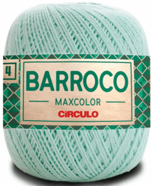 KIT COM 4 BARROCO 4 FIOS - MAXCOLOR 200G - CIRCULO (COR ÚNICA)