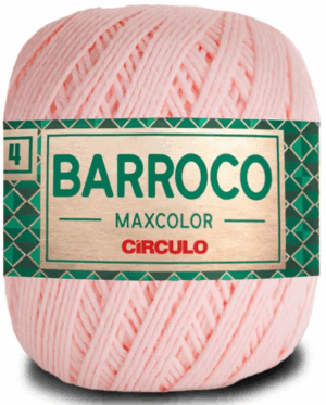 KIT COM 4 BARROCO 4 FIOS - MAXCOLOR 200G - CIRCULO (COR ÚNICA)