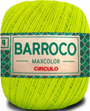 KIT COM 4 BARROCO 4 FIOS - MAXCOLOR 200G - CIRCULO (COR ÚNICA)