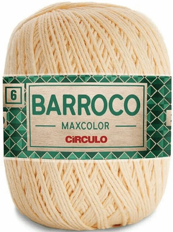 KIT COM 4 BARROCO 6 FIOS DE 200G - MAXCOLOR - CIRCULO BORDADO LÃ