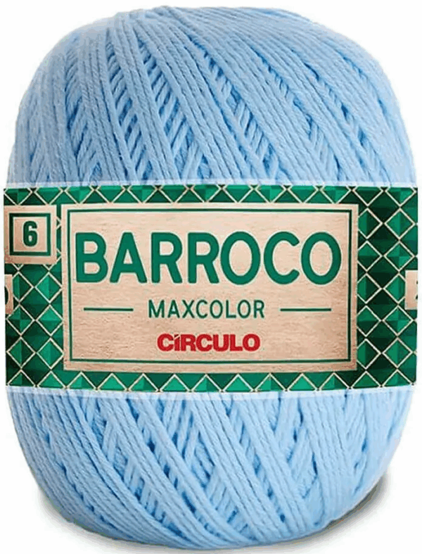 KIT COM 4 BARROCO 6 FIOS DE 200G - MAXCOLOR - CIRCULO BORDADO LÃ