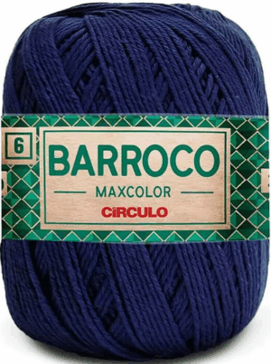 KIT COM 4 BARROCO 6 FIOS DE 200G - MAXCOLOR - CIRCULO BORDADO LÃ