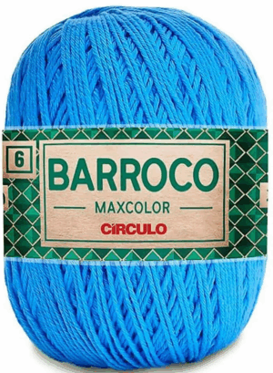 KIT COM 4 BARROCO 6 FIOS DE 200G - MAXCOLOR - CIRCULO BORDADO LÃ