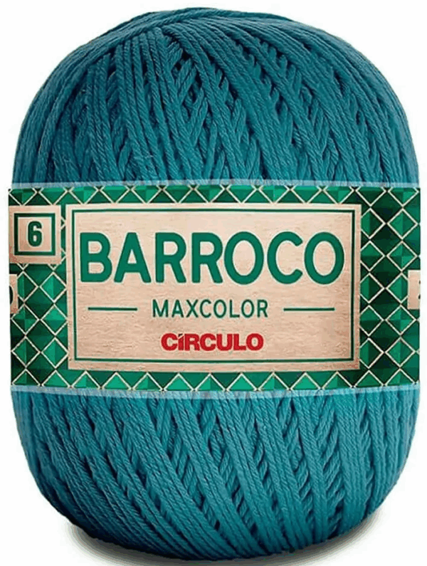 KIT COM 4 BARROCO 6 FIOS DE 200G - MAXCOLOR - CIRCULO BORDADO LÃ