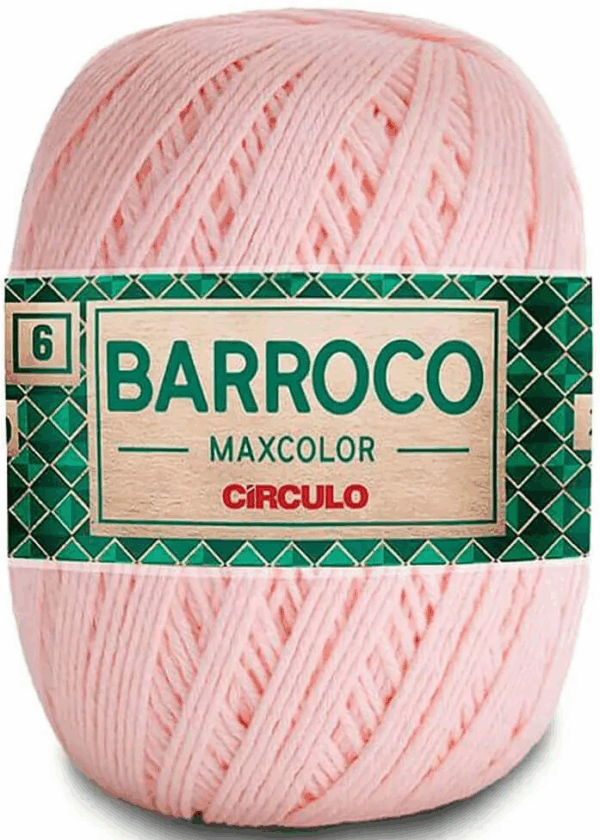 KIT COM 4 BARROCO 6 FIOS DE 200G - MAXCOLOR - CIRCULO BORDADO LÃ