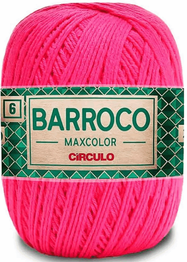 KIT COM 4 BARROCO 6 FIOS DE 200G - MAXCOLOR - CIRCULO BORDADO LÃ