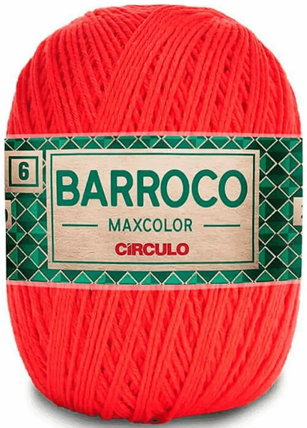 KIT COM 4 BARROCO 6 FIOS DE 200G - MAXCOLOR - CIRCULO BORDADO LÃ