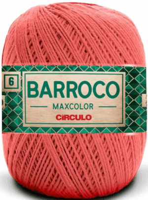 KIT COM 4 BARROCO 6 FIOS DE 200G - MAXCOLOR - CIRCULO BORDADO LÃ