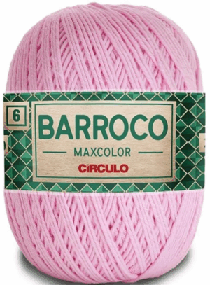 KIT COM 4 BARROCO 6 FIOS DE 200G - MAXCOLOR - CIRCULO BORDADO LÃ