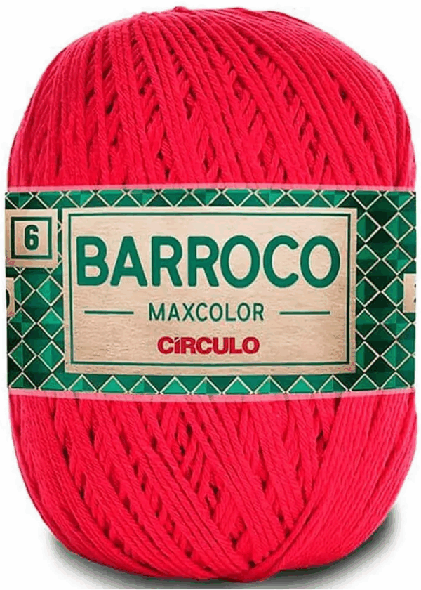 KIT COM 4 BARROCO 6 FIOS DE 200G - MAXCOLOR - CIRCULO BORDADO LÃ