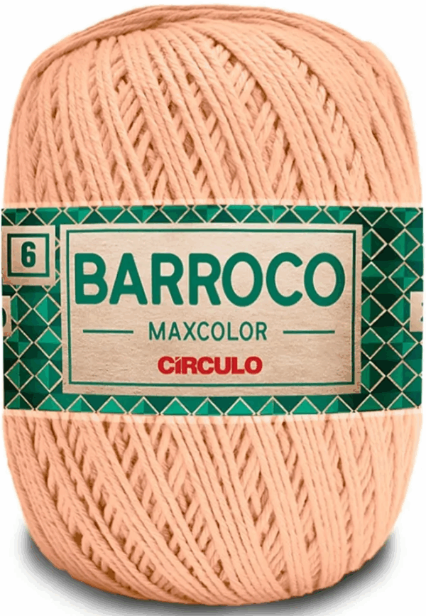 KIT COM 4 BARROCO 6 FIOS DE 200G - MAXCOLOR - CIRCULO BORDADO LÃ