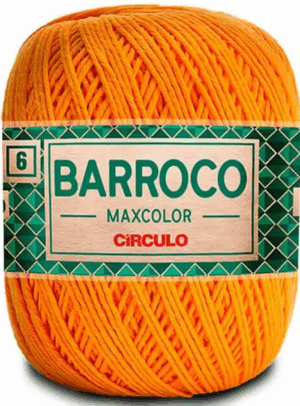 KIT COM 4 BARROCO 6 FIOS DE 200G - MAXCOLOR - CIRCULO BORDADO LÃ