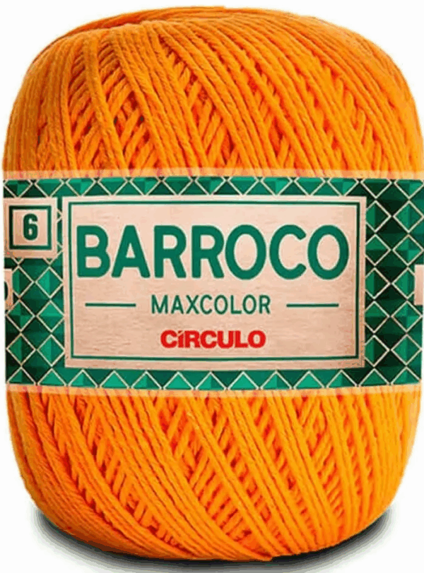 KIT COM 4 BARROCO 6 FIOS DE 200G - MAXCOLOR - CIRCULO BORDADO LÃ