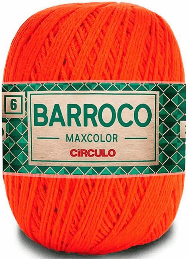 KIT COM 4 BARROCO 6 FIOS DE 200G - MAXCOLOR - CIRCULO BORDADO LÃ